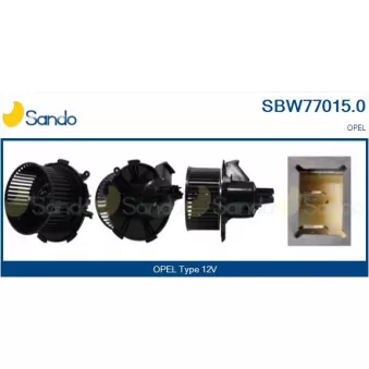 Pulseur d'air habitacle SANDO SBW77015.0