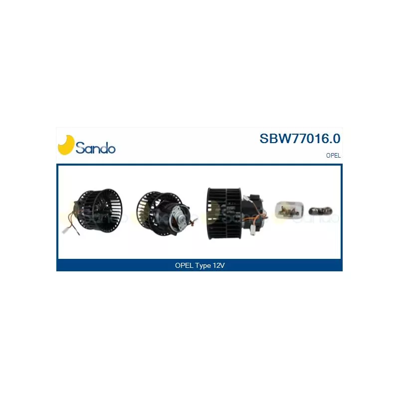 Pulseur d'air habitacle SANDO SBW77016.0
