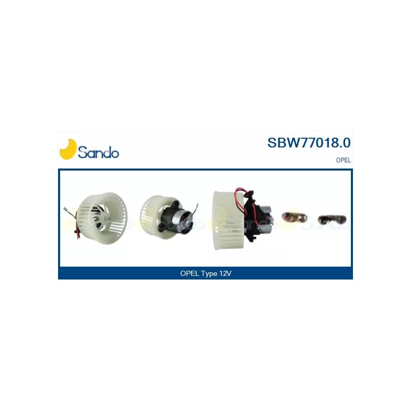 Pulseur d'air habitacle SANDO SBW77018.0