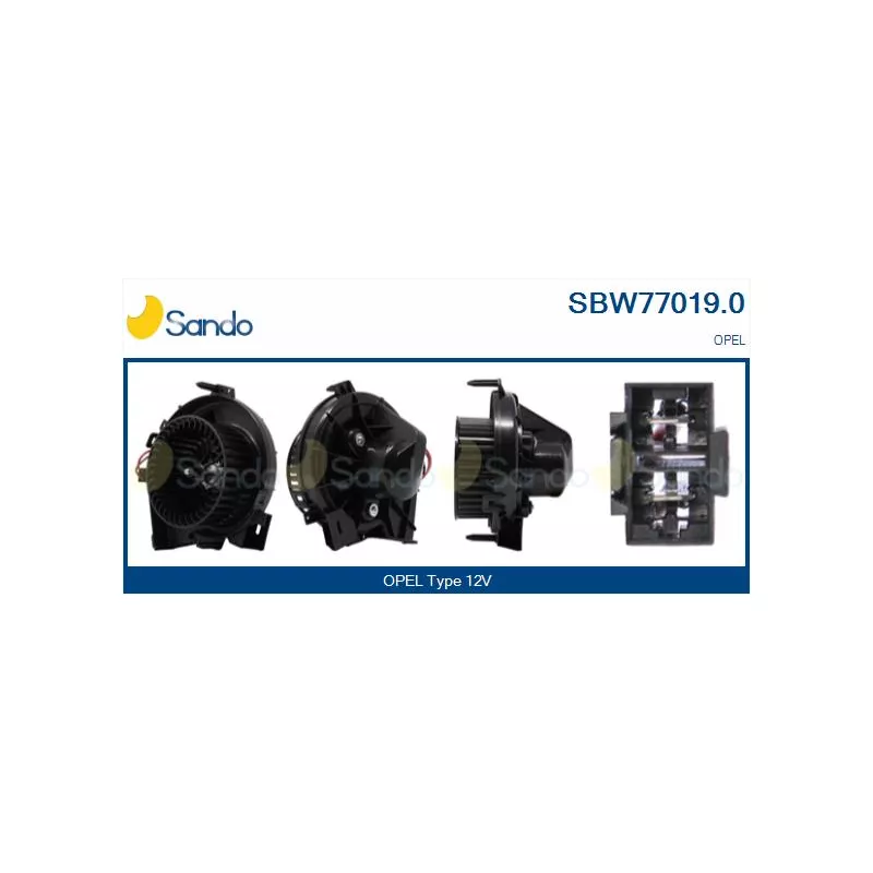 Pulseur d'air habitacle SANDO SBW77019.0