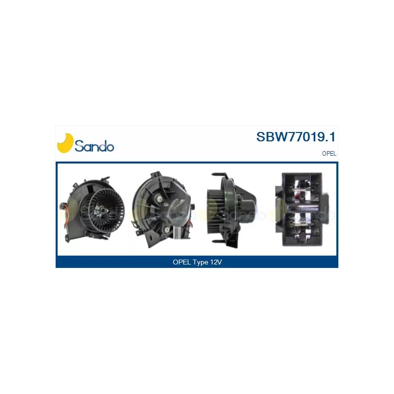 Pulseur d'air habitacle SANDO SBW77019.1