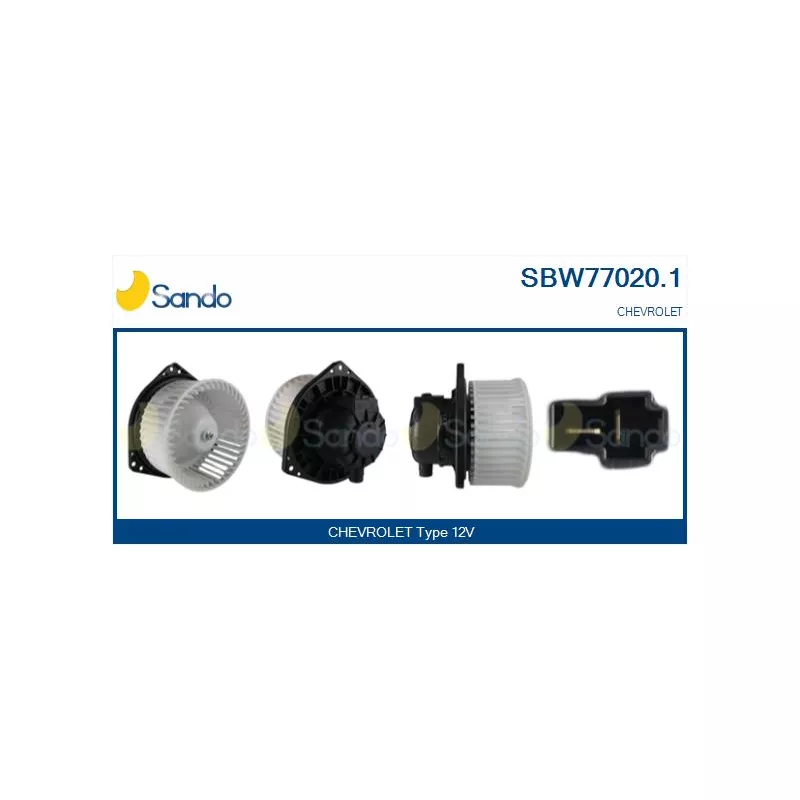 Pulseur d'air habitacle SANDO SBW77020.1