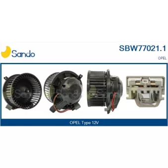 Pulseur d'air habitacle SANDO SBW77021.1