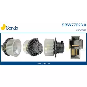 Pulseur d'air habitacle SANDO SBW77023.0