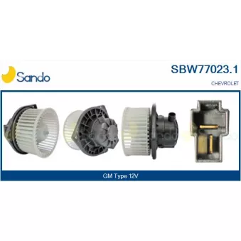 Pulseur d'air habitacle SANDO SBW77023.1