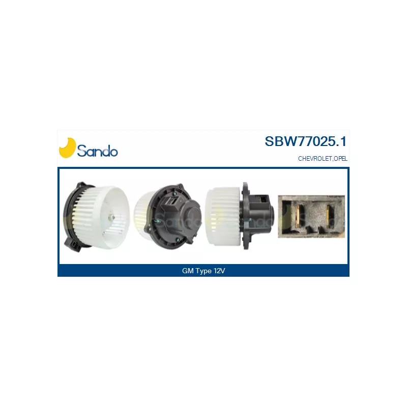 Pulseur d'air habitacle SANDO SBW77025.1