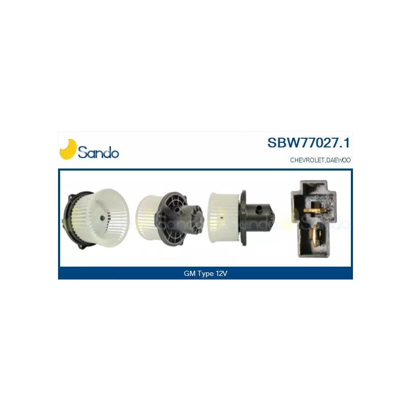 Pulseur d'air habitacle SANDO SBW77027.1