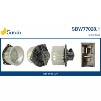 Pulseur d'air habitacle SANDO SBW77028.1