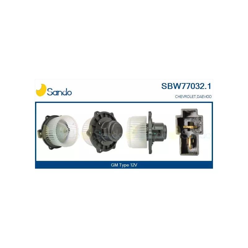 Pulseur d'air habitacle SANDO SBW77032.1