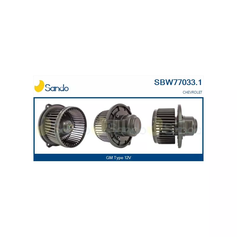 Pulseur d'air habitacle SANDO SBW77033.1