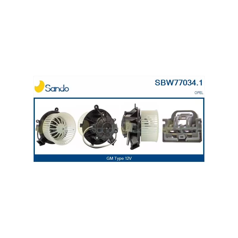 Pulseur d'air habitacle SANDO SBW77034.1