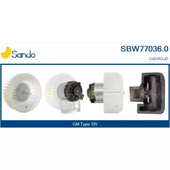 Pulseur d'air habitacle SANDO SBW77036.0