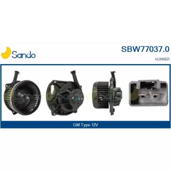 Pulseur d'air habitacle SANDO SBW77037.0