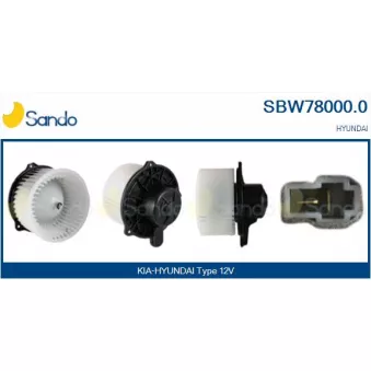 Pulseur d'air habitacle SANDO SBW78000.0