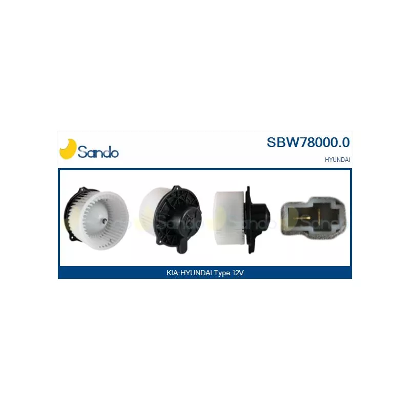 Pulseur d'air habitacle SANDO SBW78000.0