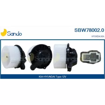 Pulseur d'air habitacle SANDO SBW78002.0