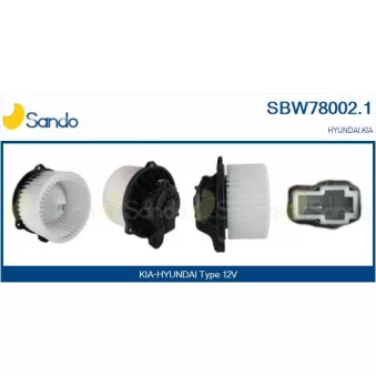 Pulseur d'air habitacle SANDO SBW78002.1