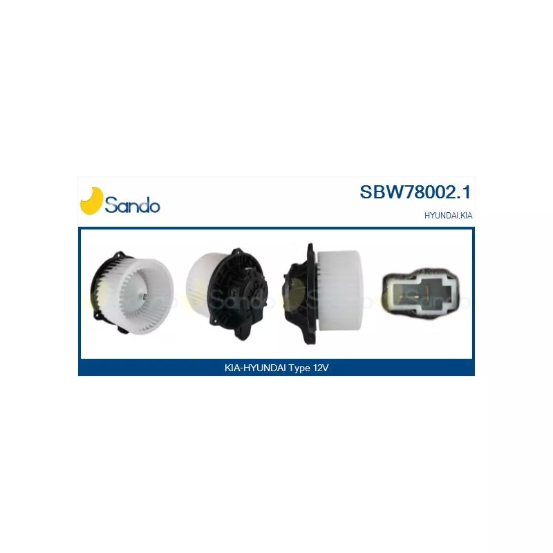 Pulseur d'air habitacle SANDO SBW78002.1