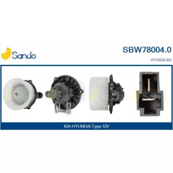 Pulseur d'air habitacle SANDO SBW78004.0