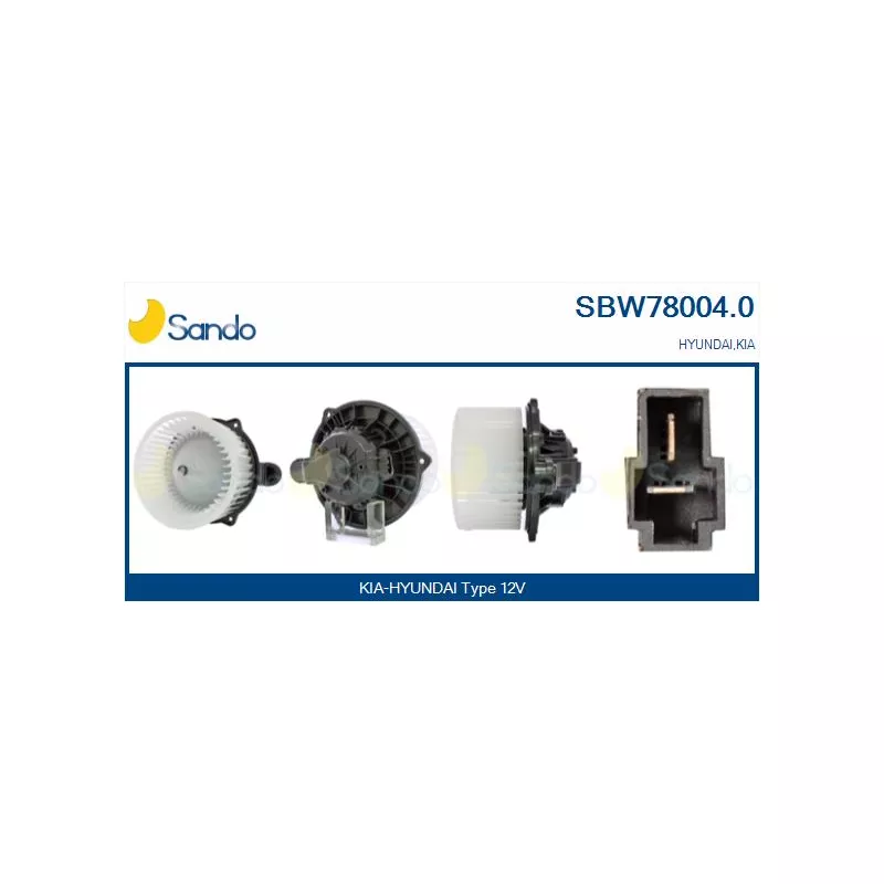 Pulseur d'air habitacle SANDO SBW78004.0