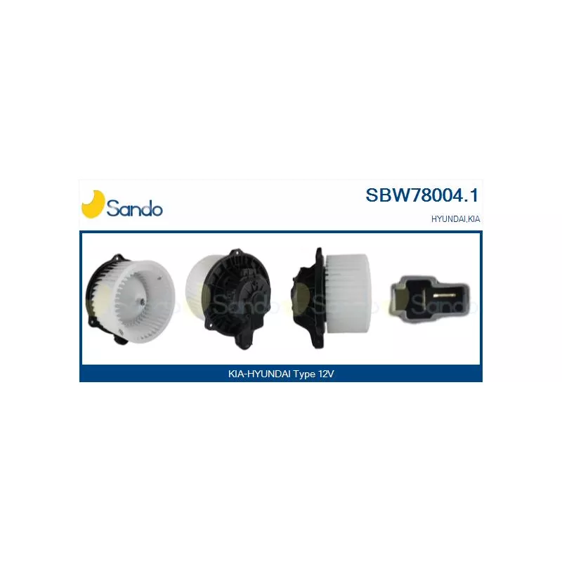 Pulseur d'air habitacle SANDO SBW78004.1