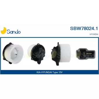 Pulseur d'air habitacle SANDO SBW78024.1