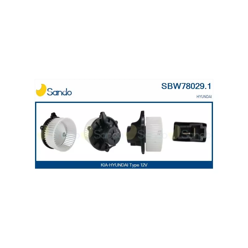 Pulseur d'air habitacle SANDO SBW78029.1