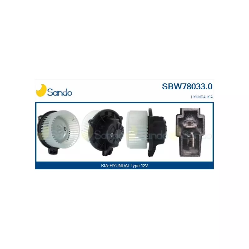 Pulseur d'air habitacle SANDO SBW78033.0