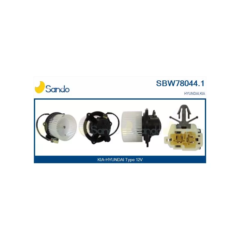 Pulseur d'air habitacle SANDO SBW78044.1