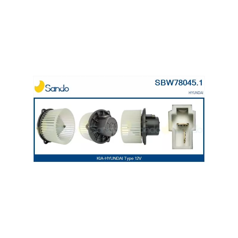 Pulseur d'air habitacle SANDO SBW78045.1