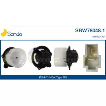 Pulseur d'air habitacle SANDO SBW78048.1