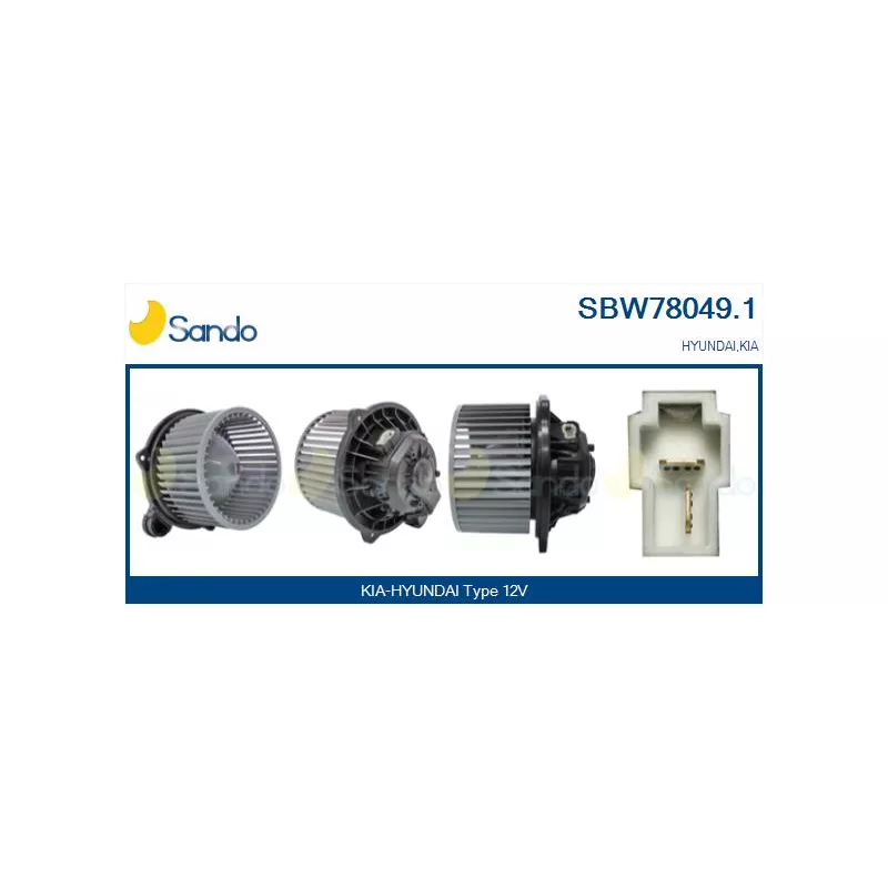 Pulseur d'air habitacle SANDO SBW78049.1