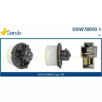Pulseur d'air habitacle SANDO SBW78050.1