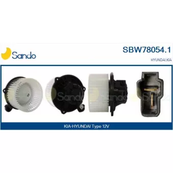 Pulseur d'air habitacle SANDO SBW78054.1