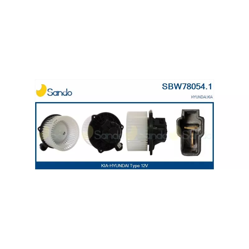 Pulseur d'air habitacle SANDO SBW78054.1