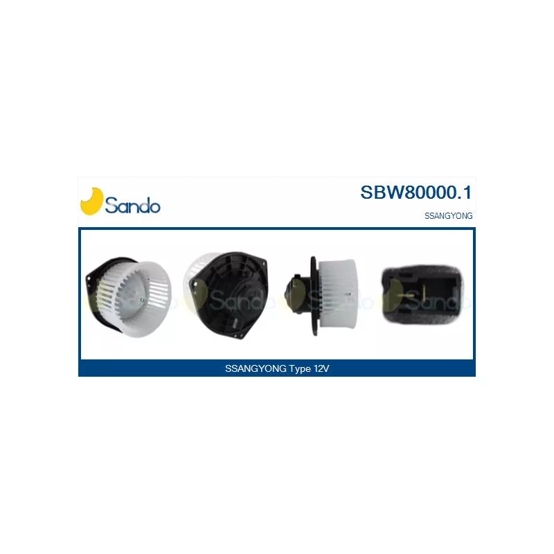 Pulseur d'air habitacle SANDO SBW80000.1