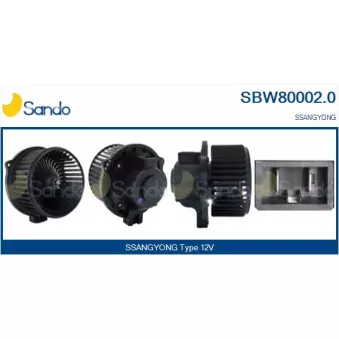 Pulseur d'air habitacle SANDO SBW80002.0