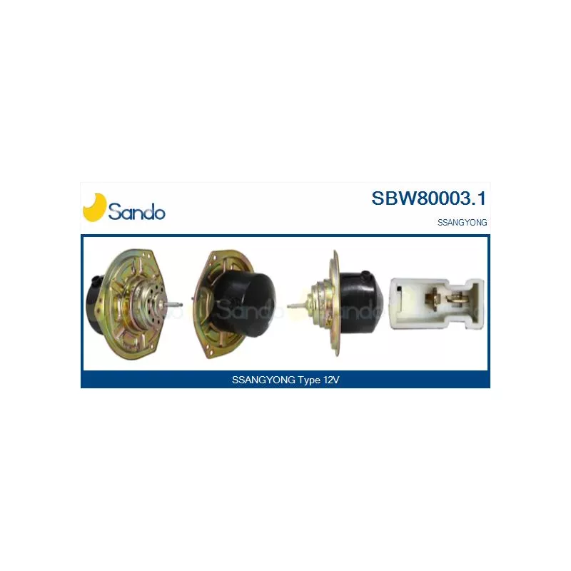 Pulseur d'air habitacle SANDO SBW80003.1
