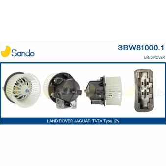 Pulseur d'air habitacle SANDO SBW81000.1