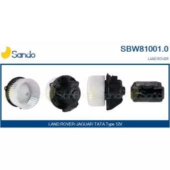 Pulseur d'air habitacle SANDO SBW81001.0