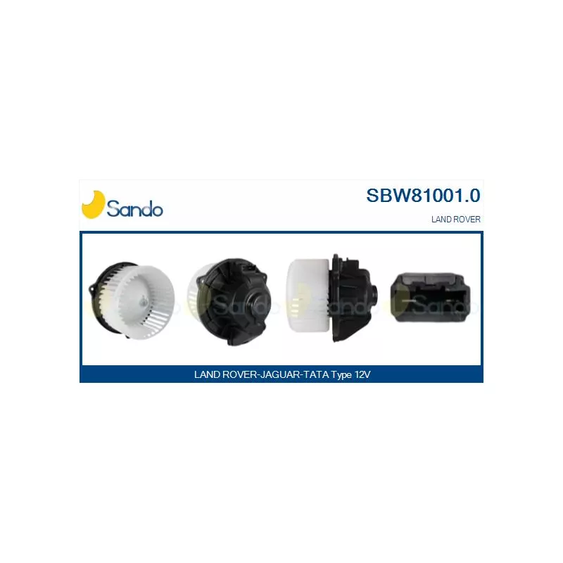 Pulseur d'air habitacle SANDO SBW81001.0