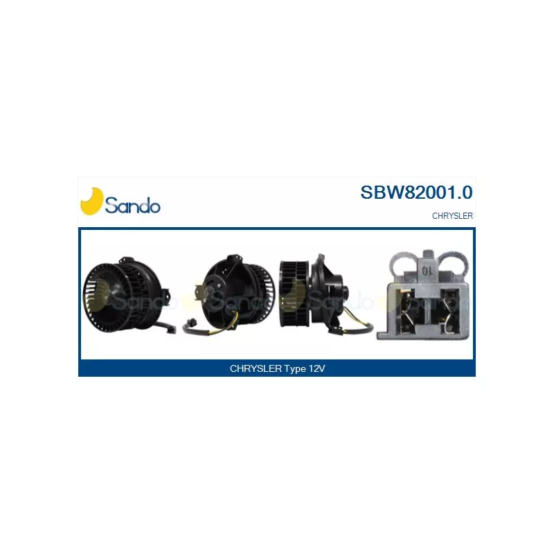 Pulseur d'air habitacle SANDO SBW82001.0