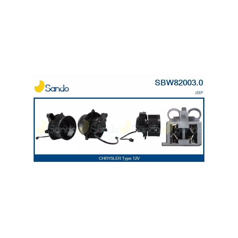 Pulseur d'air habitacle SANDO SBW82003.0