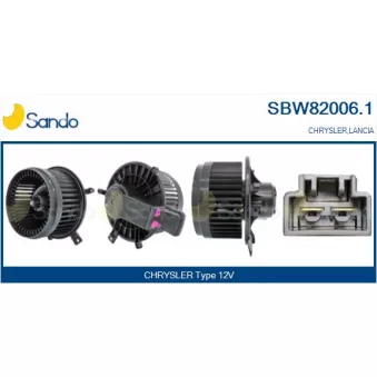 Pulseur d'air habitacle SANDO SBW82006.1