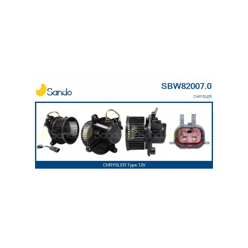 Pulseur d'air habitacle SANDO SBW82007.0