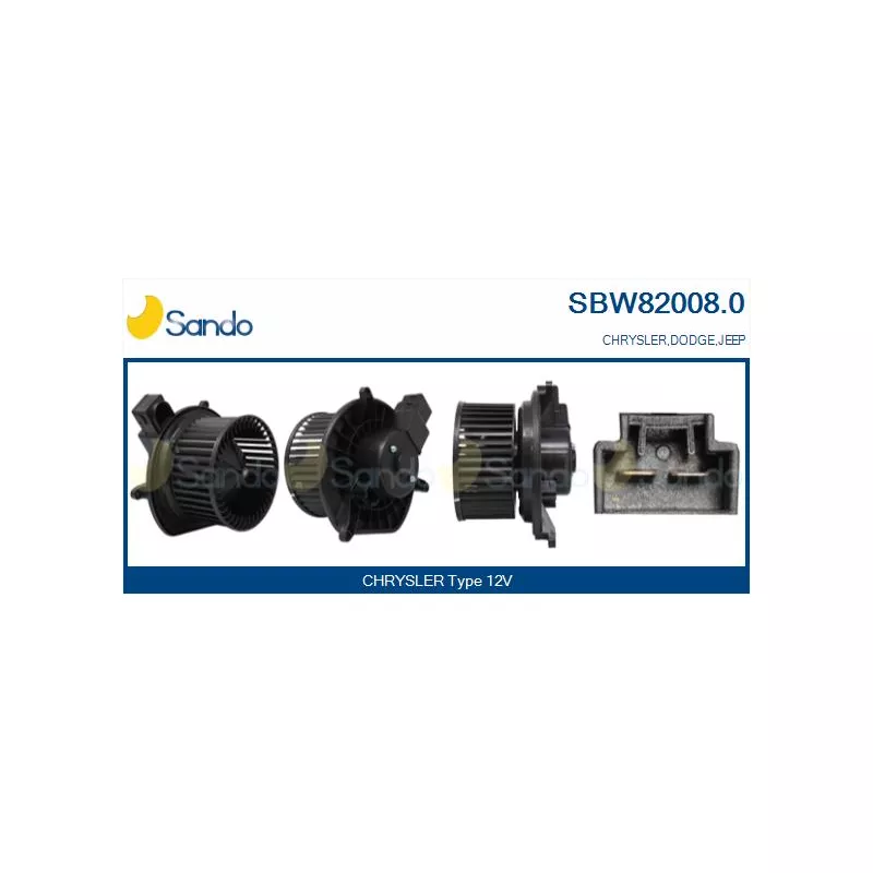 Pulseur d'air habitacle SANDO SBW82008.0