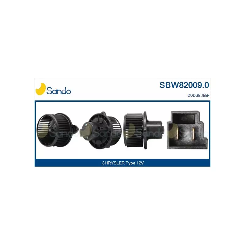 Pulseur d'air habitacle SANDO SBW82009.0
