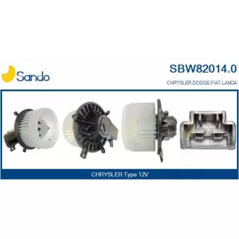 Pulseur d'air habitacle SANDO SBW82014.0