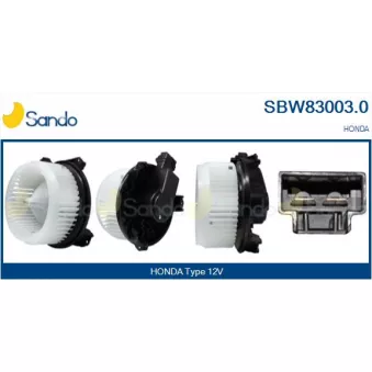 Pulseur d'air habitacle SANDO SBW83003.0
