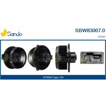Pulseur d'air habitacle SANDO SBW83007.0